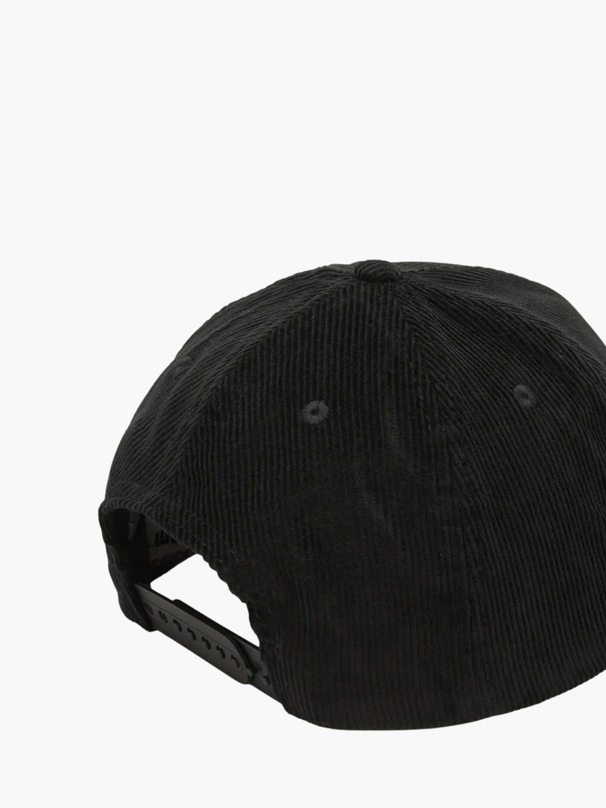 Ice-cream Cap Corduroy Trucker Black