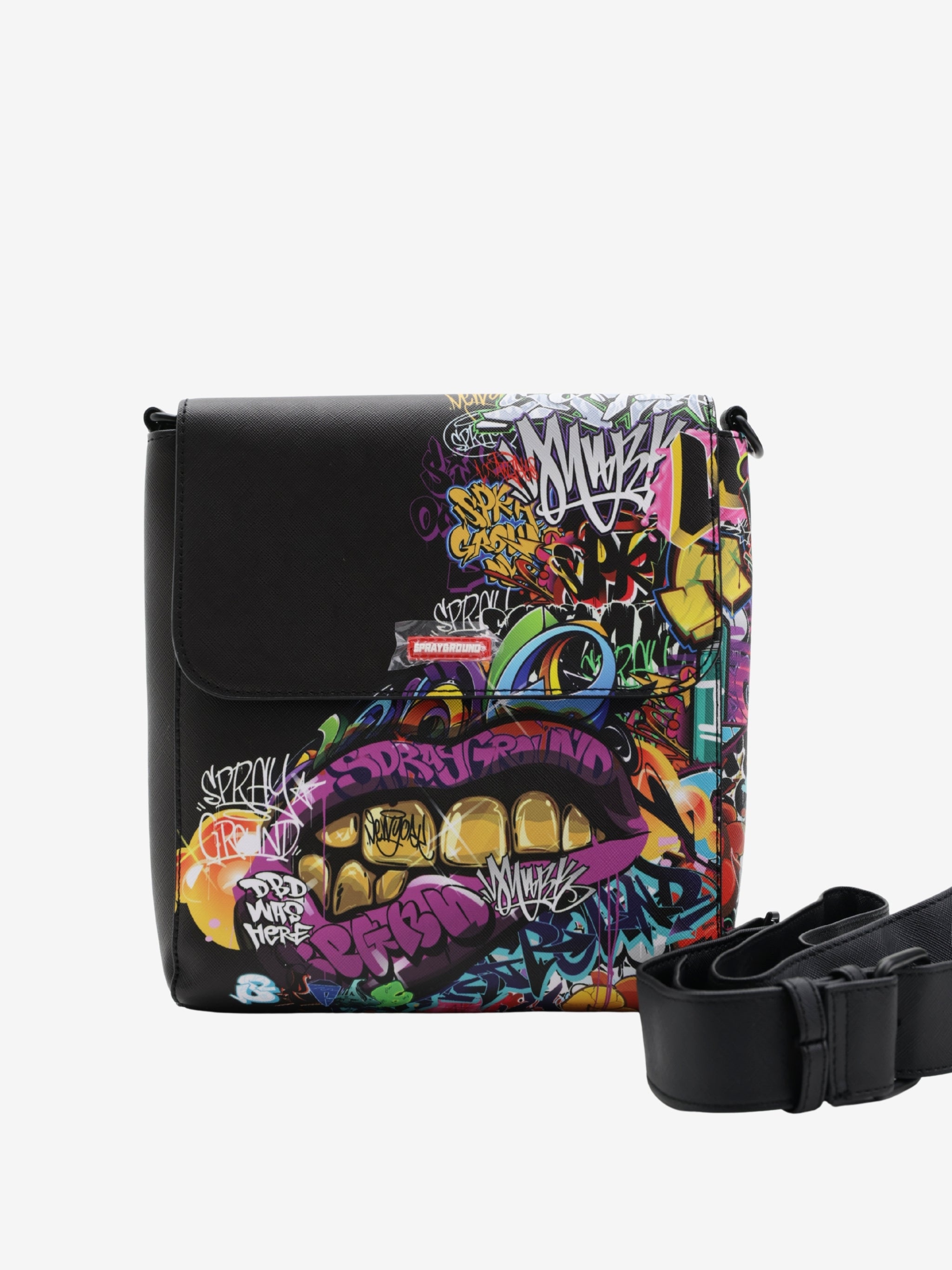 Spray Ground Bag Messenger Half Graf Lipstick Multi