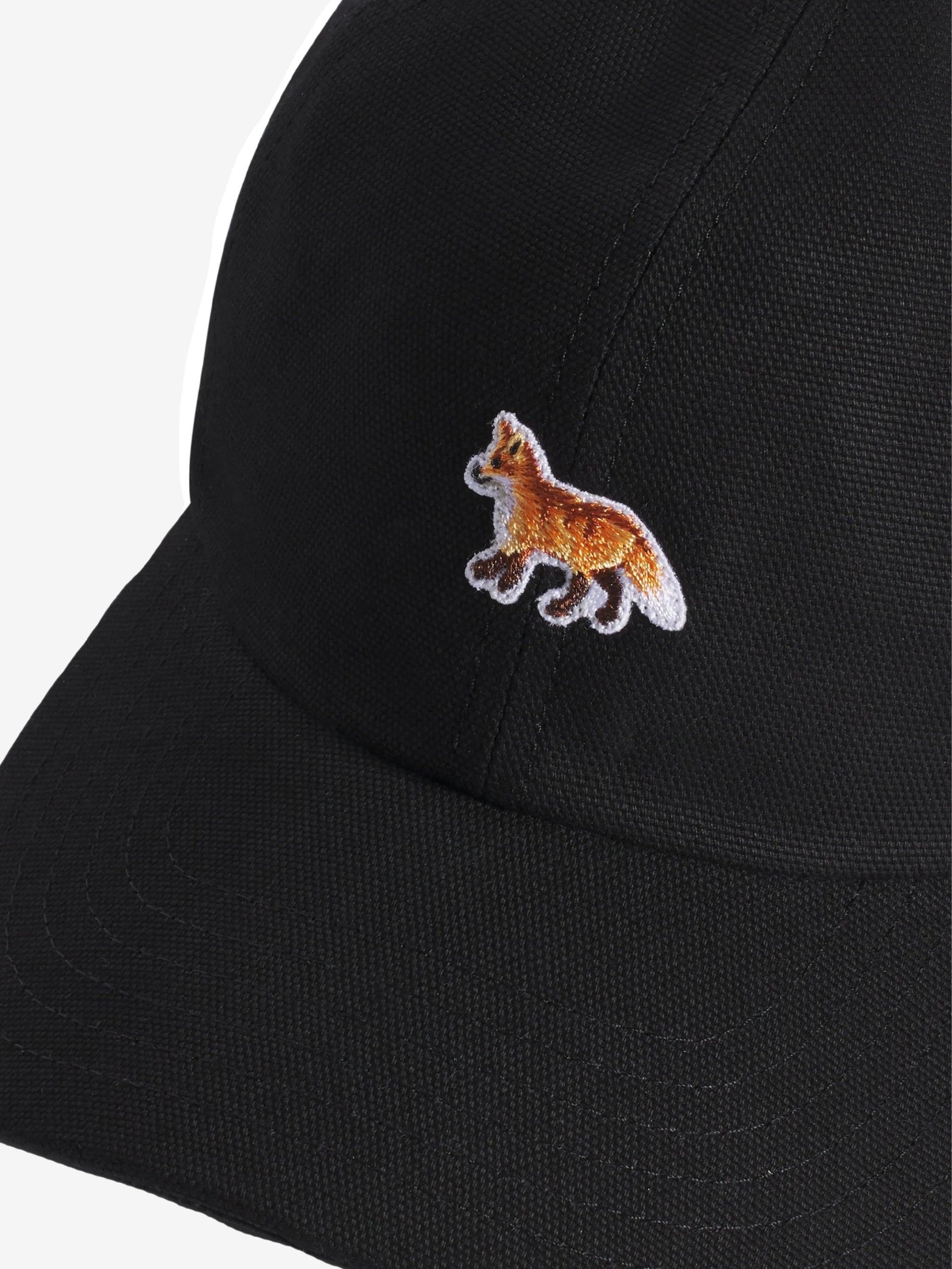Maison Kitsune Cap Baby Fox Black