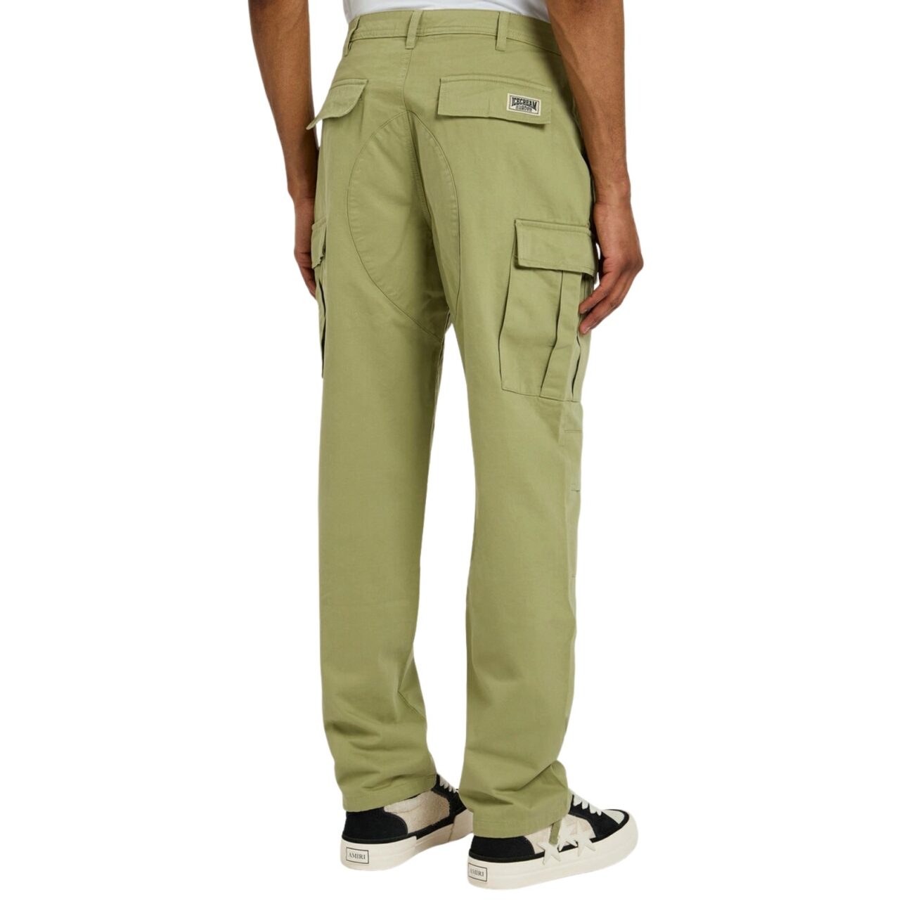 Ice Cream Cargo Pants Running Dog Green