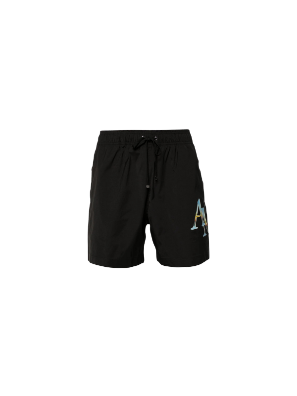 Amiri Shorts Logo Black