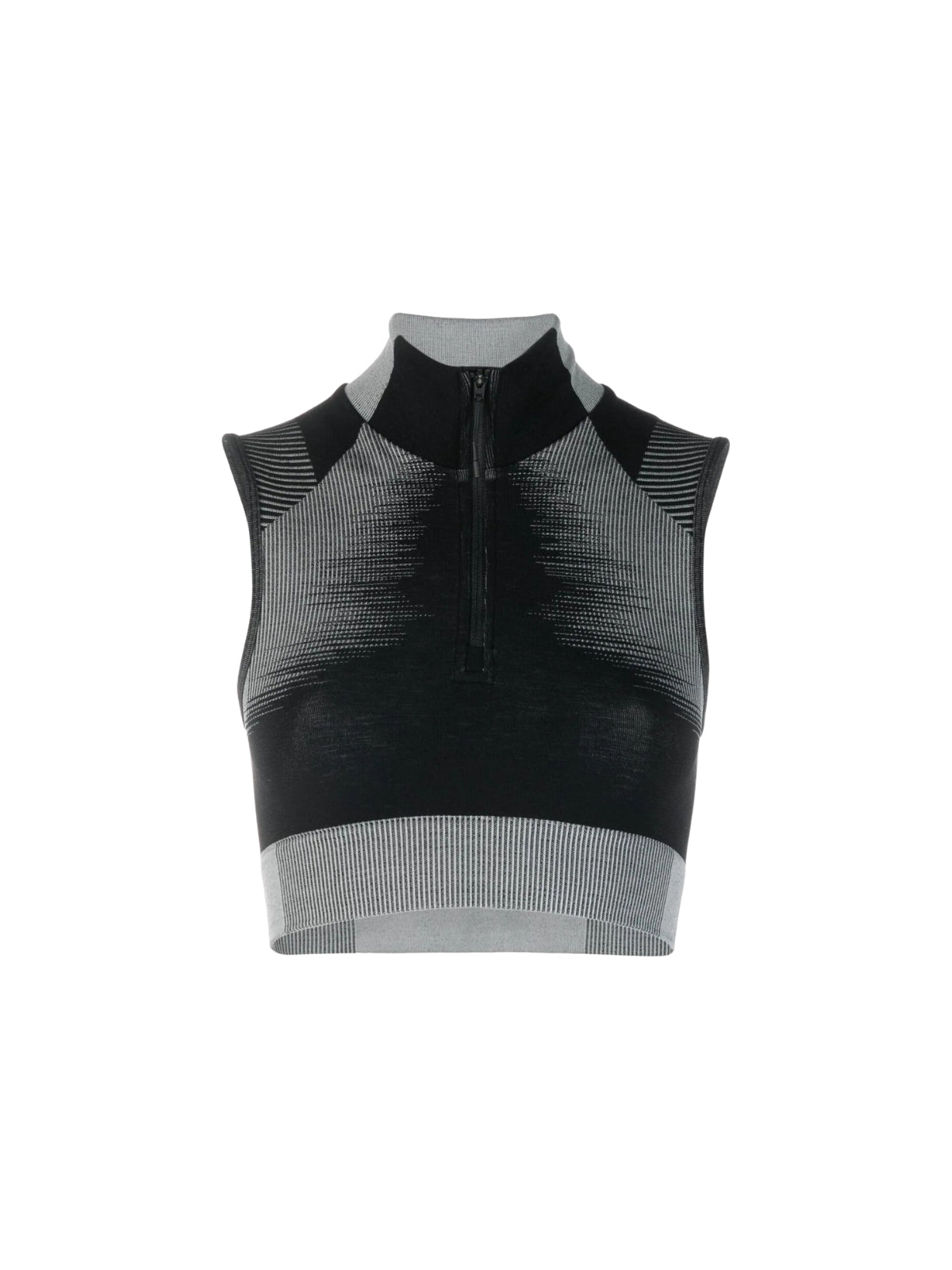 Y-3 T-Shirt Ladies Crop Black