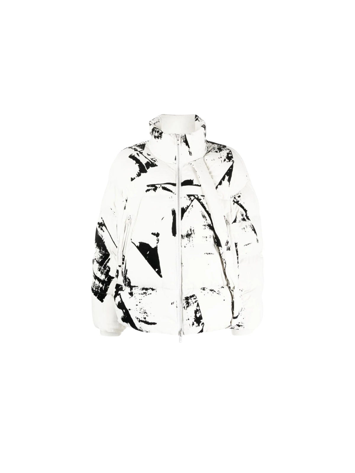 Y-3 Jacket Flock Puf Black-White