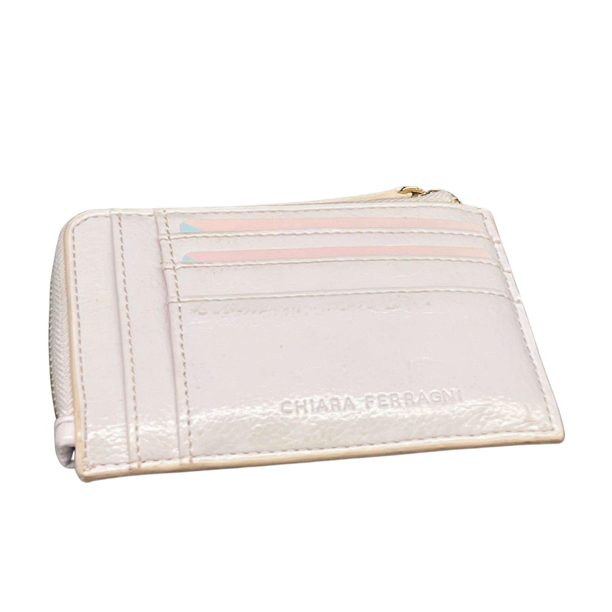 Chiara Ferragni Bag Purse Eye Star Logo White