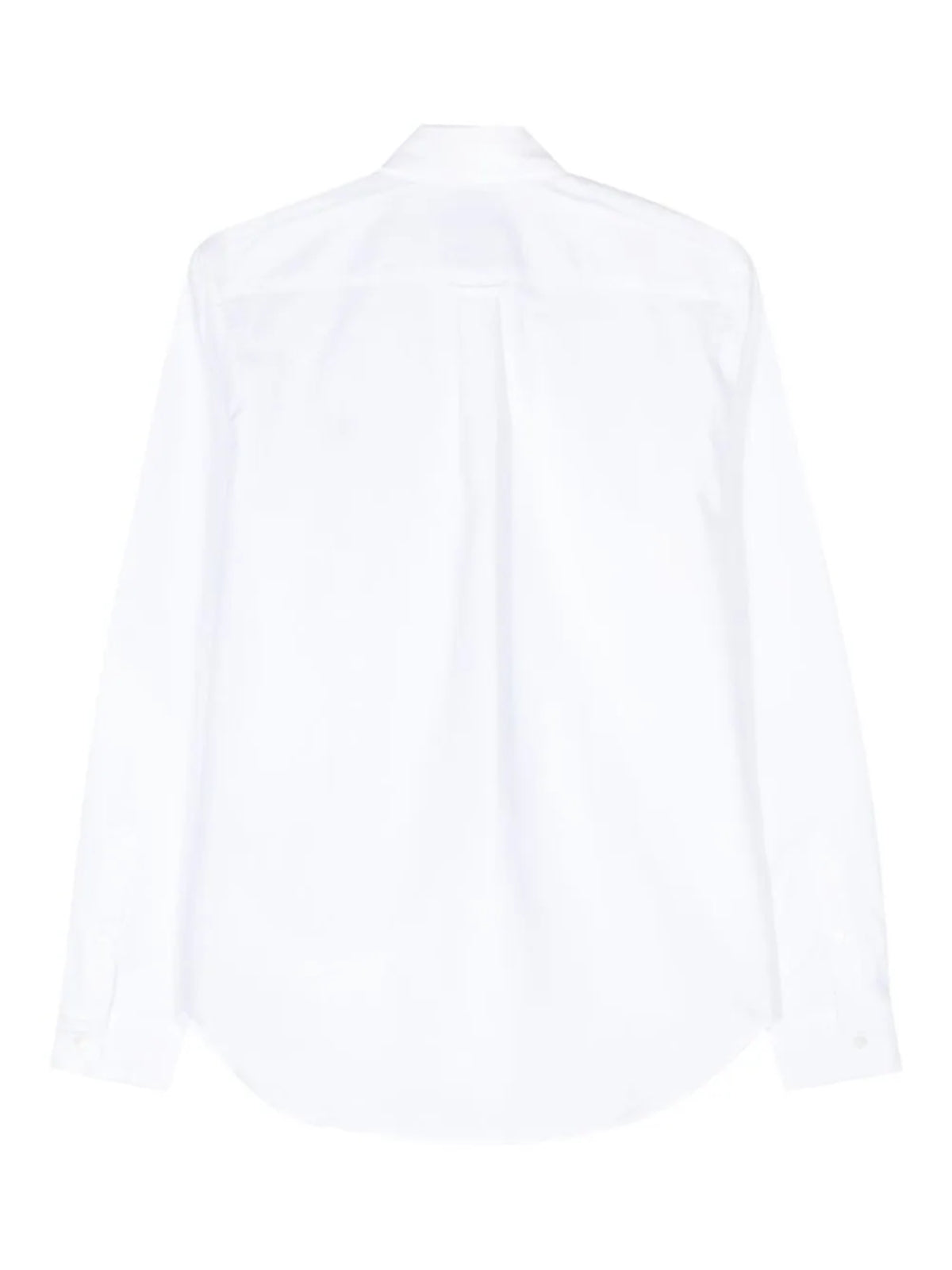 Maison Kitsune Shirt Handwriting Casual White