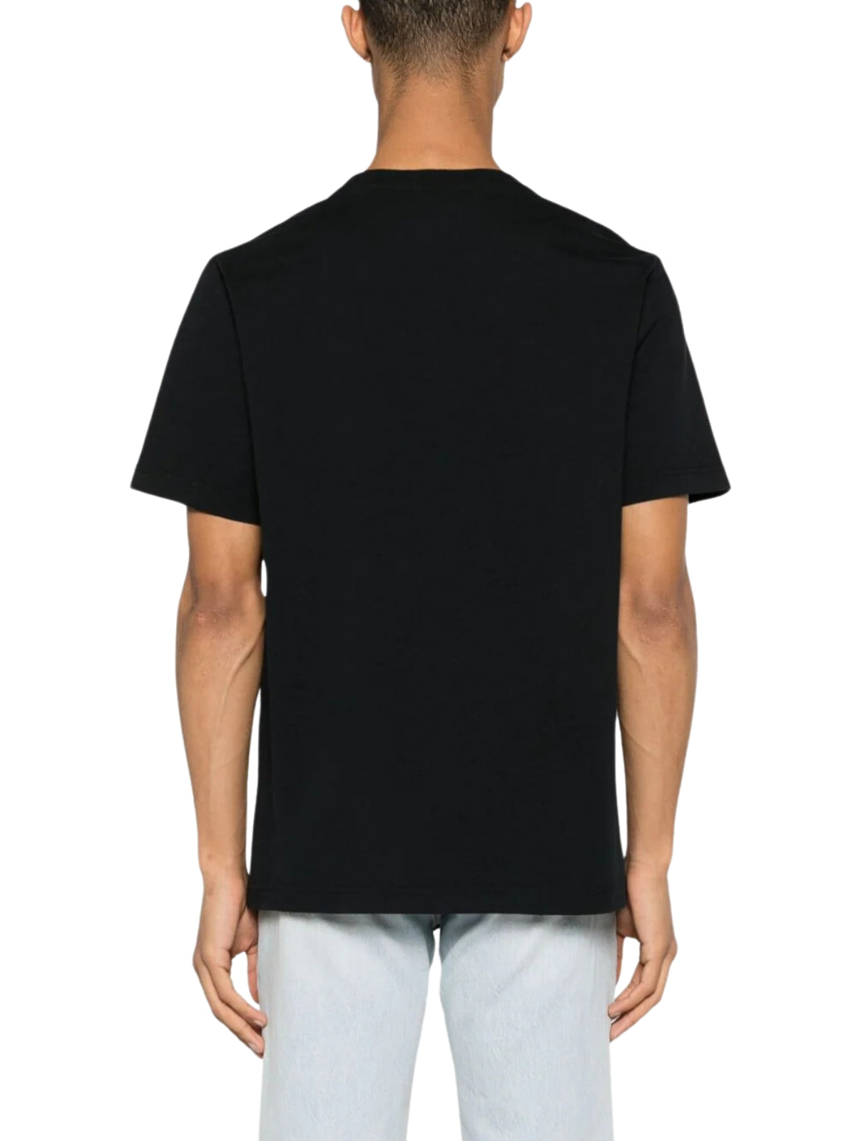 Maison Kitsune T-Shirt Handwriting Comfort Black-White