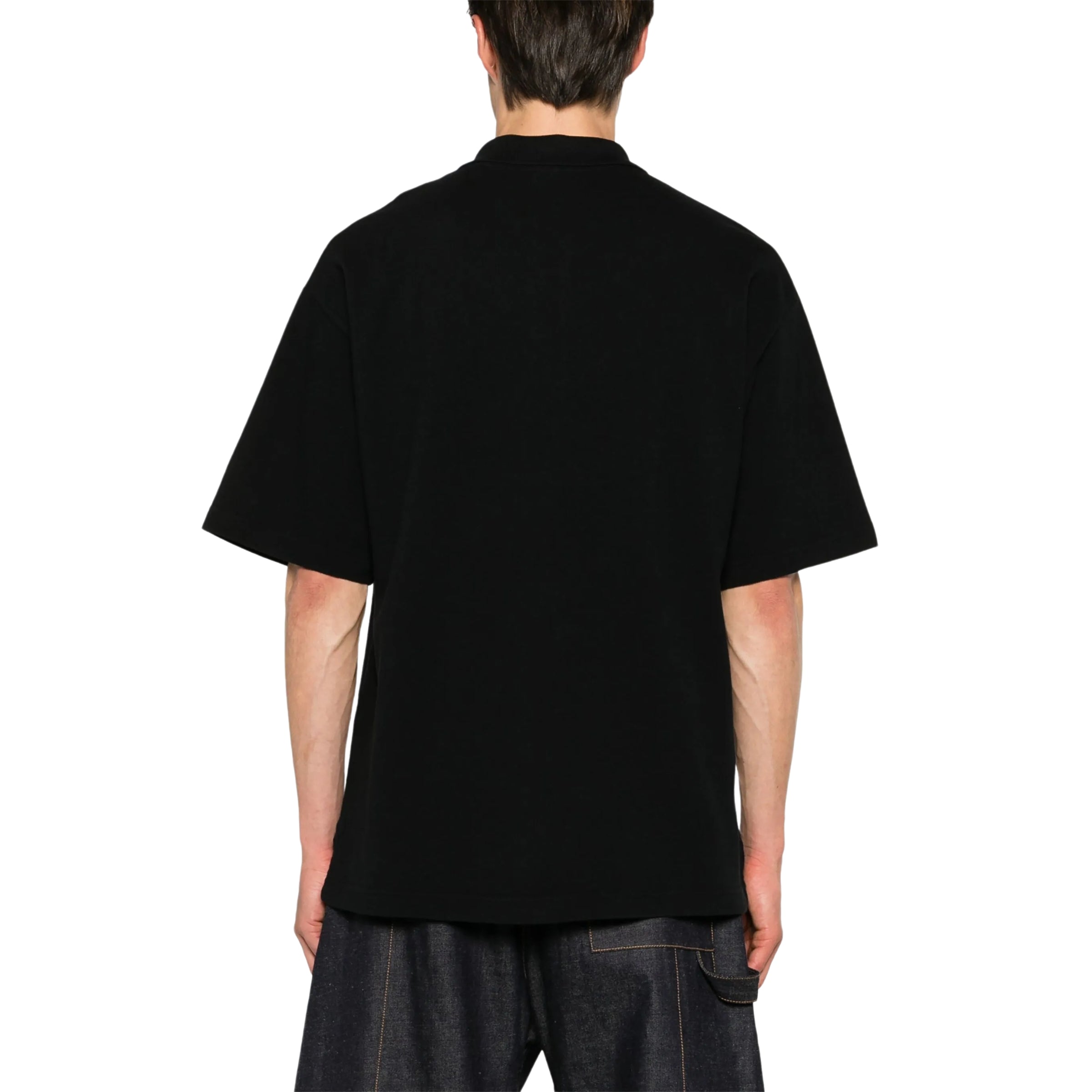 Maison Kitsune Golfer Bold Fox Head Black
