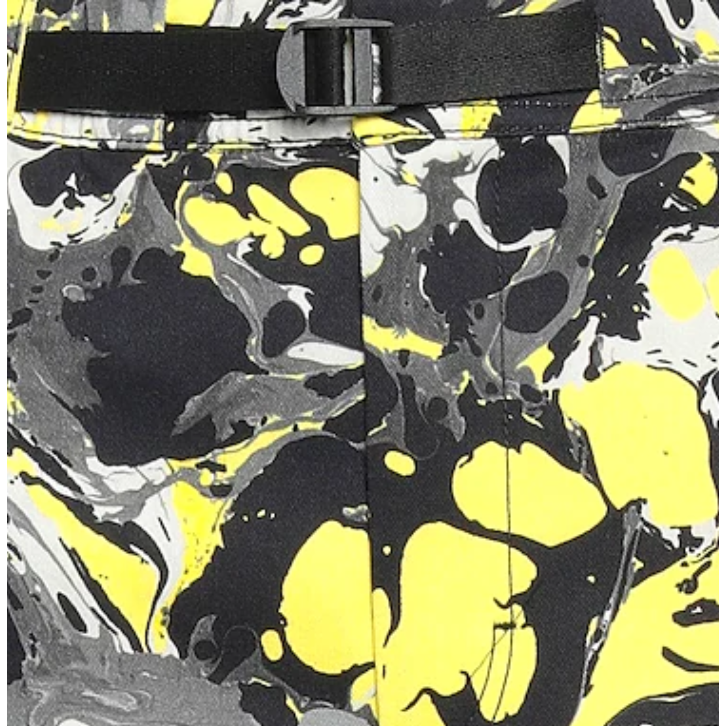 Msgm Track Pants Colour Art Black-Yellow