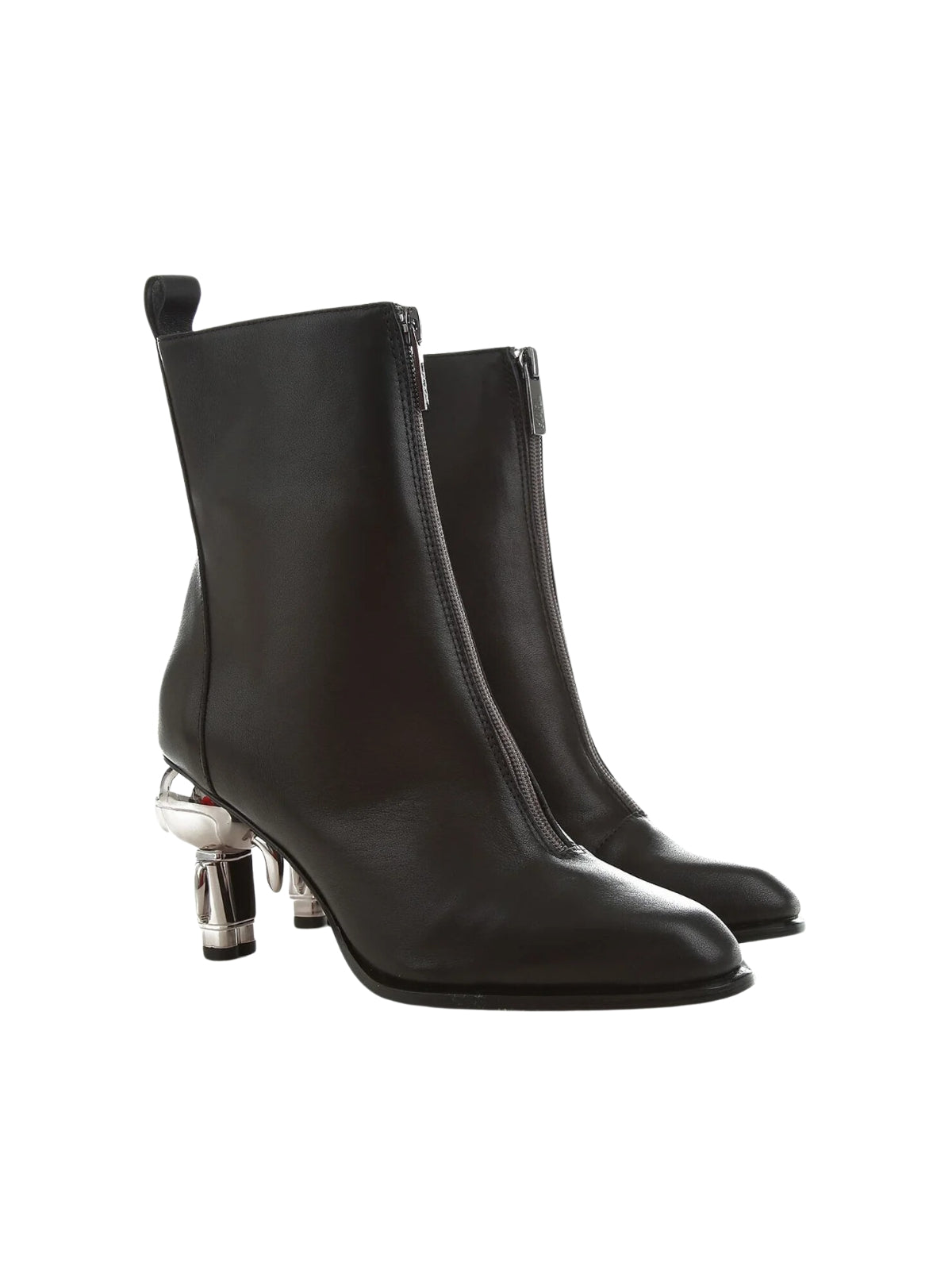 Karl Lagerfeld Heel Ikon Zip Ankle Black