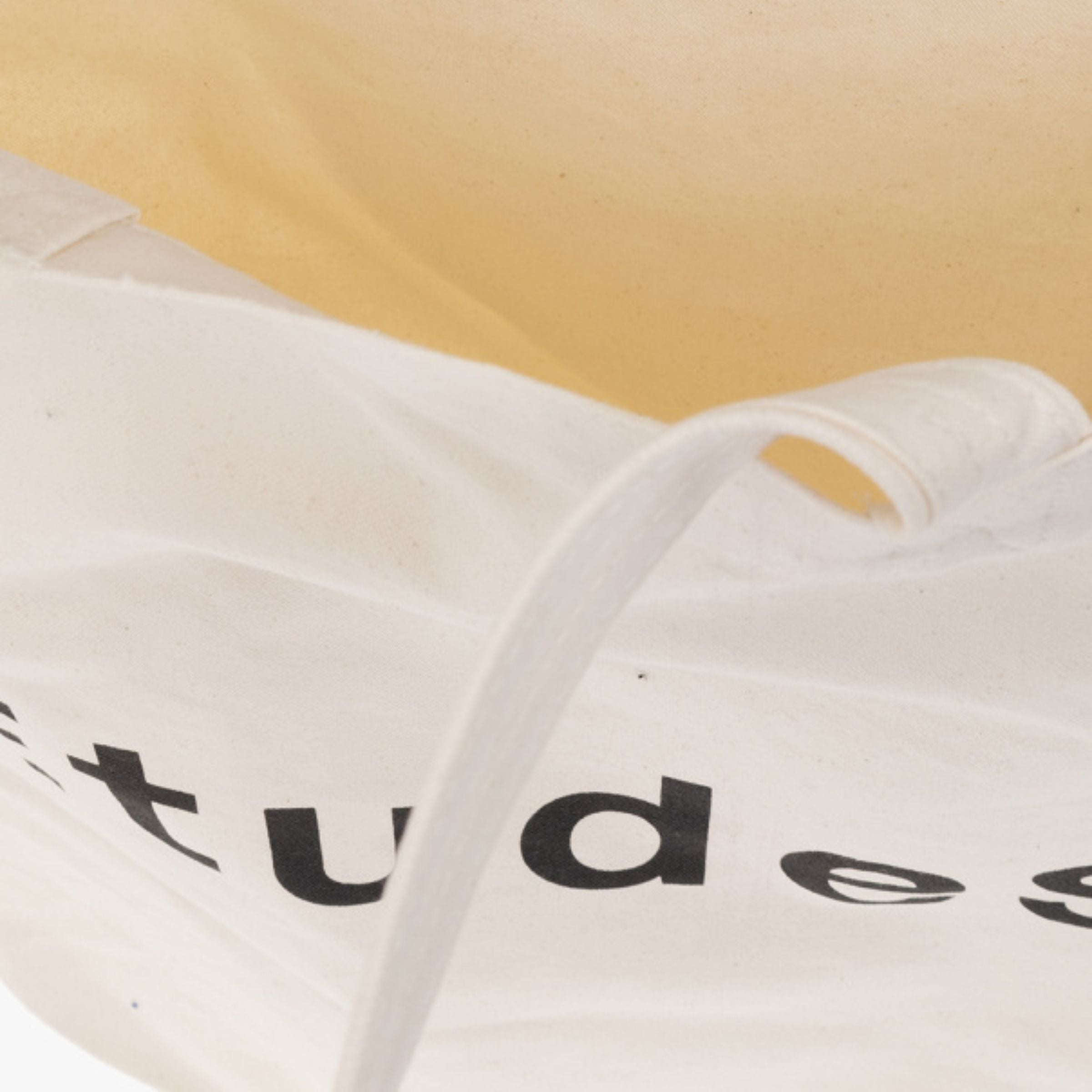 Etudes Bag Tote Logo White