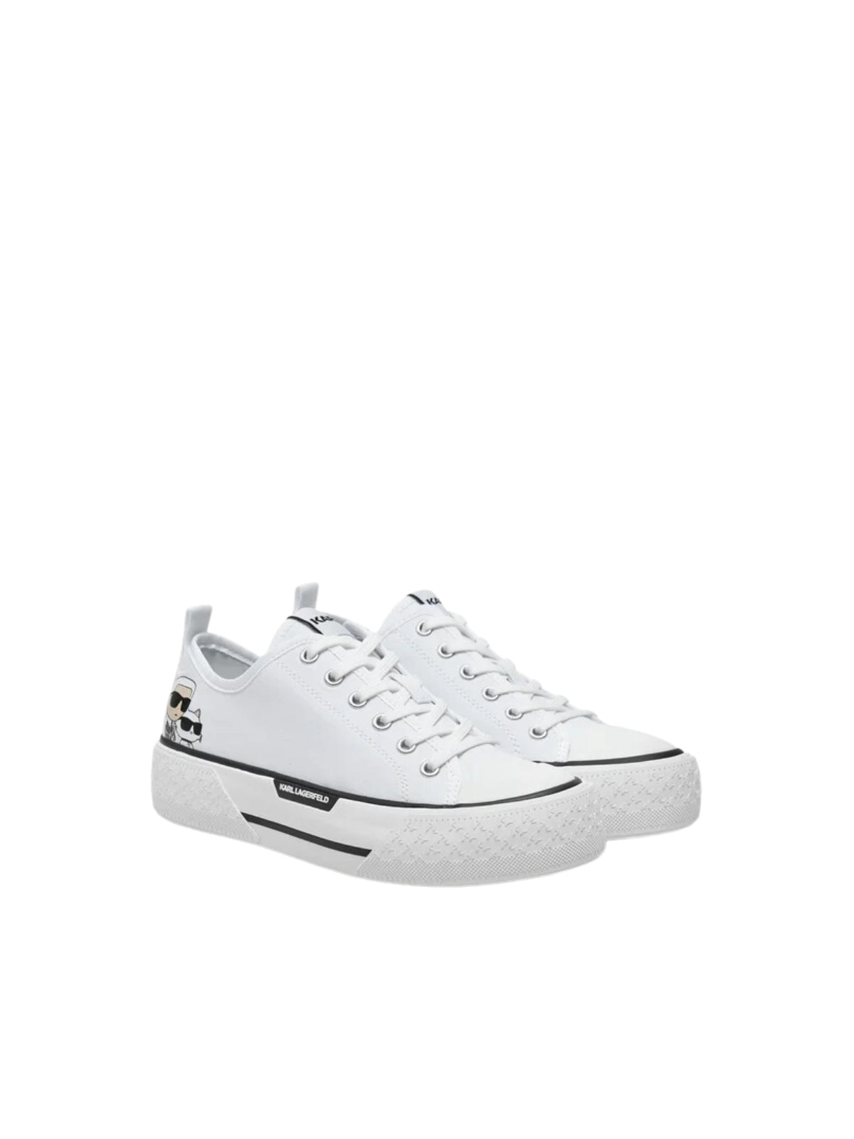 Karl Lagerfeld Sneaker Ladies Kampus Max Iii Twin White