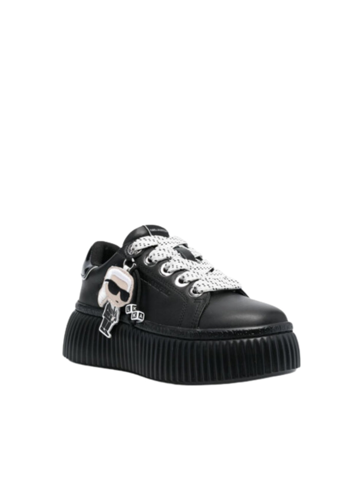 Karl Lagerfeld Sneaker Ladies Kreeper Lo Pendant Black