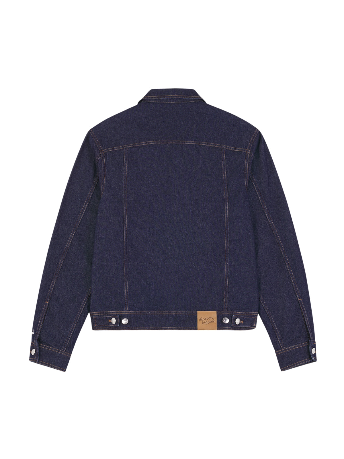 Maison Kitsune Jacket Straight Denim Indigo