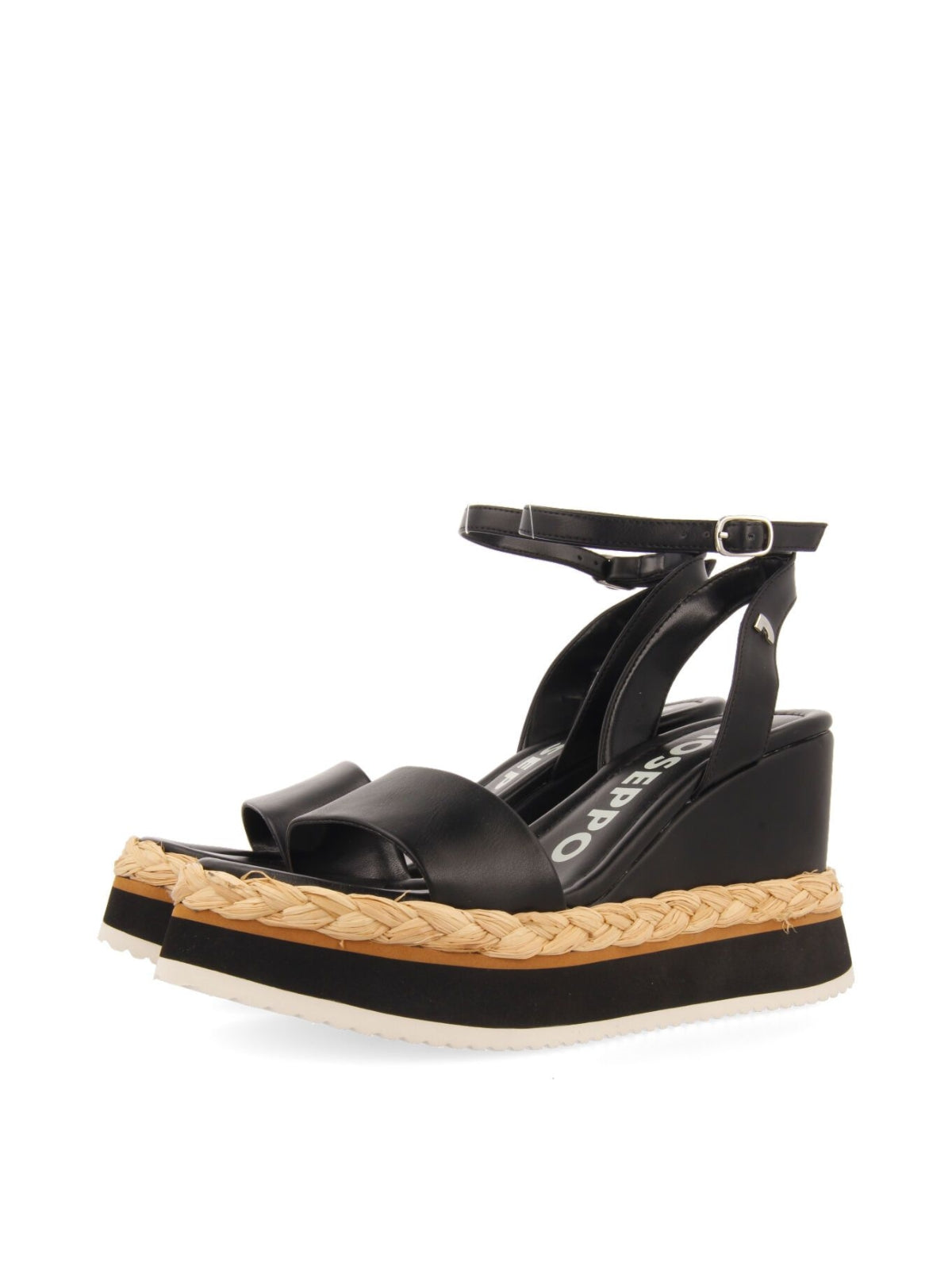 Gioseppo Slide Ladies Heel P Arniquet Black