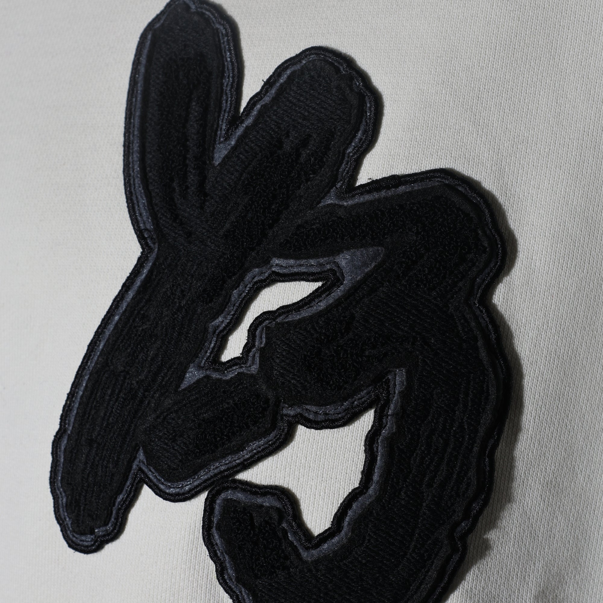 Y-3 Sweater Zip Half Logo Black-White