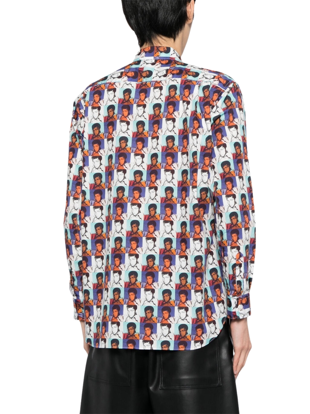 Comme Des Garcons Shirt Allover Print Multi