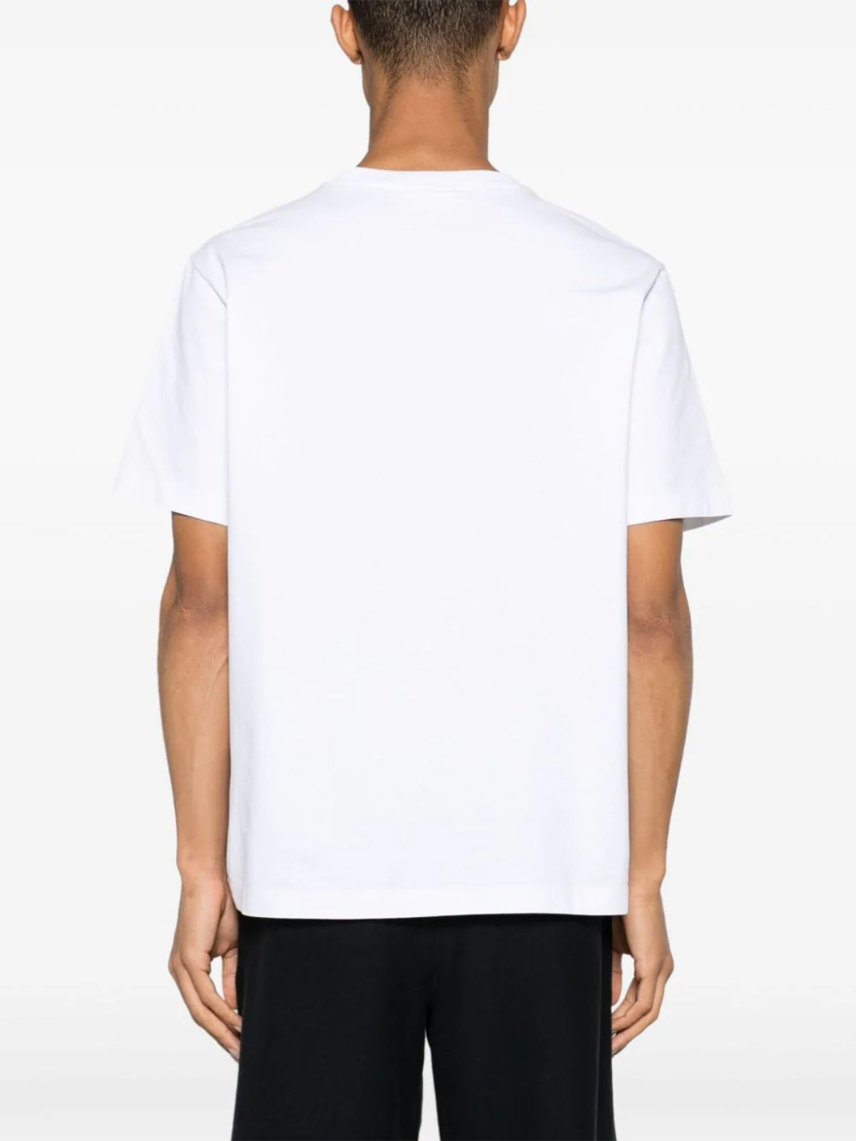 Maison Kitsune T-Shirt Handwriting Comfort White-Black