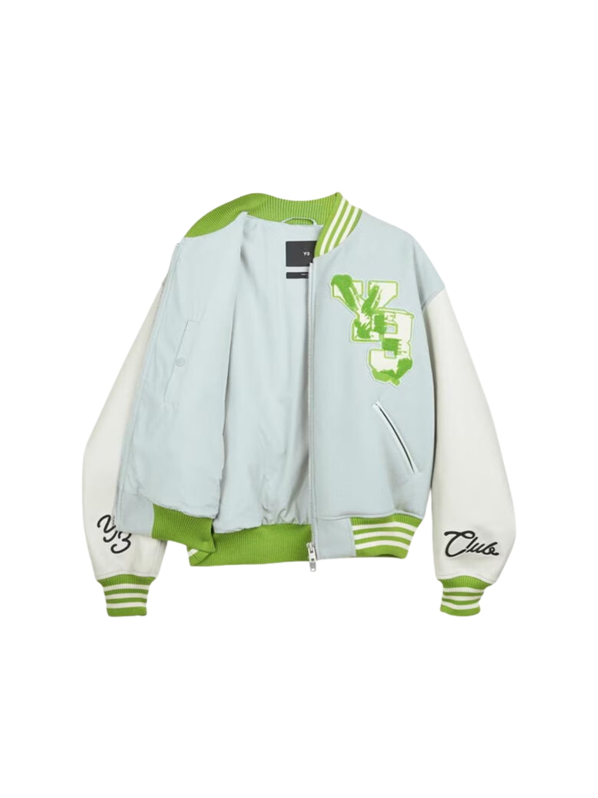 Y-3 Jacket Varsity Letterman Wonsi-Green