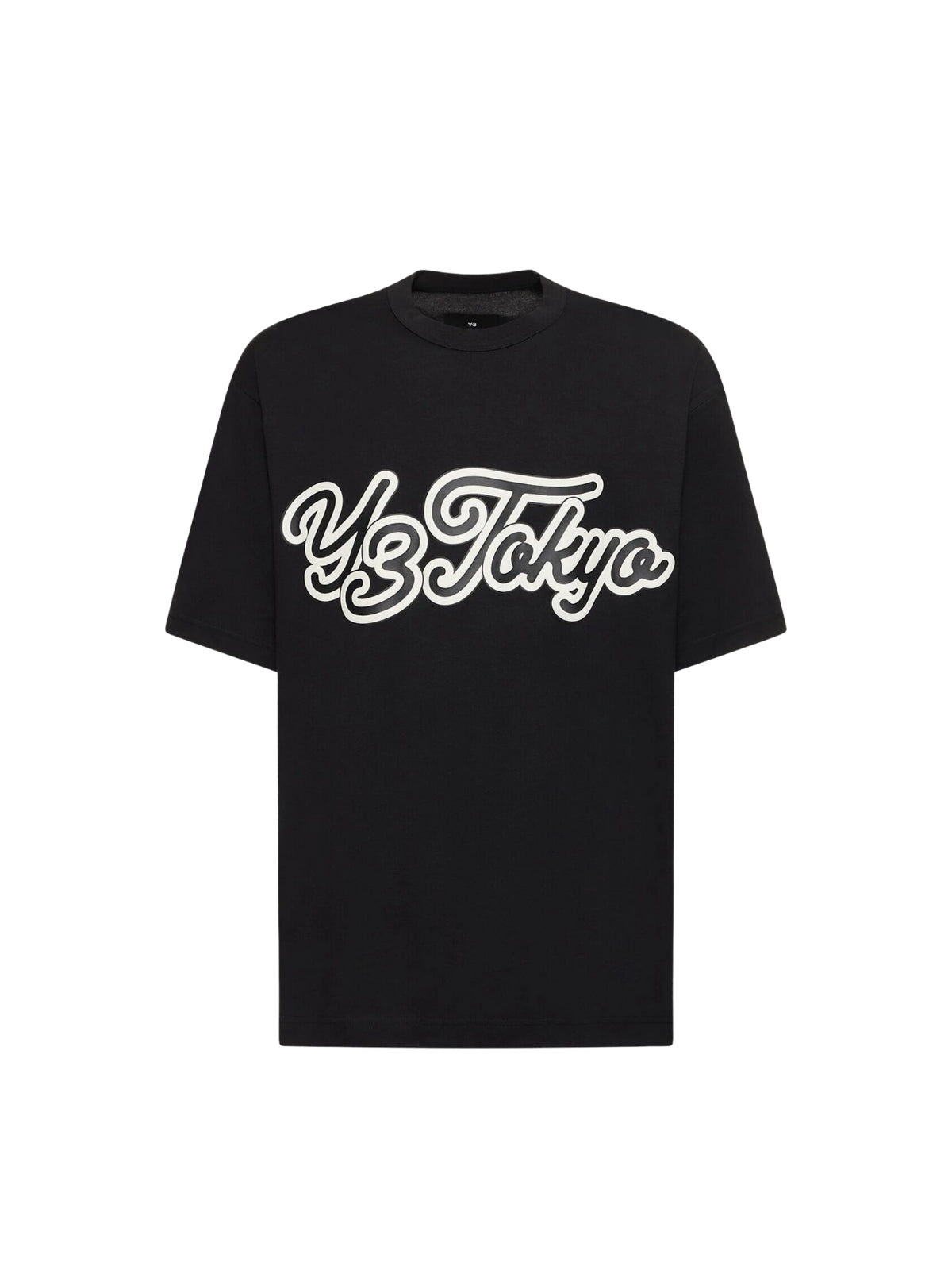 Y-3 T-Shirt Big Logo Black