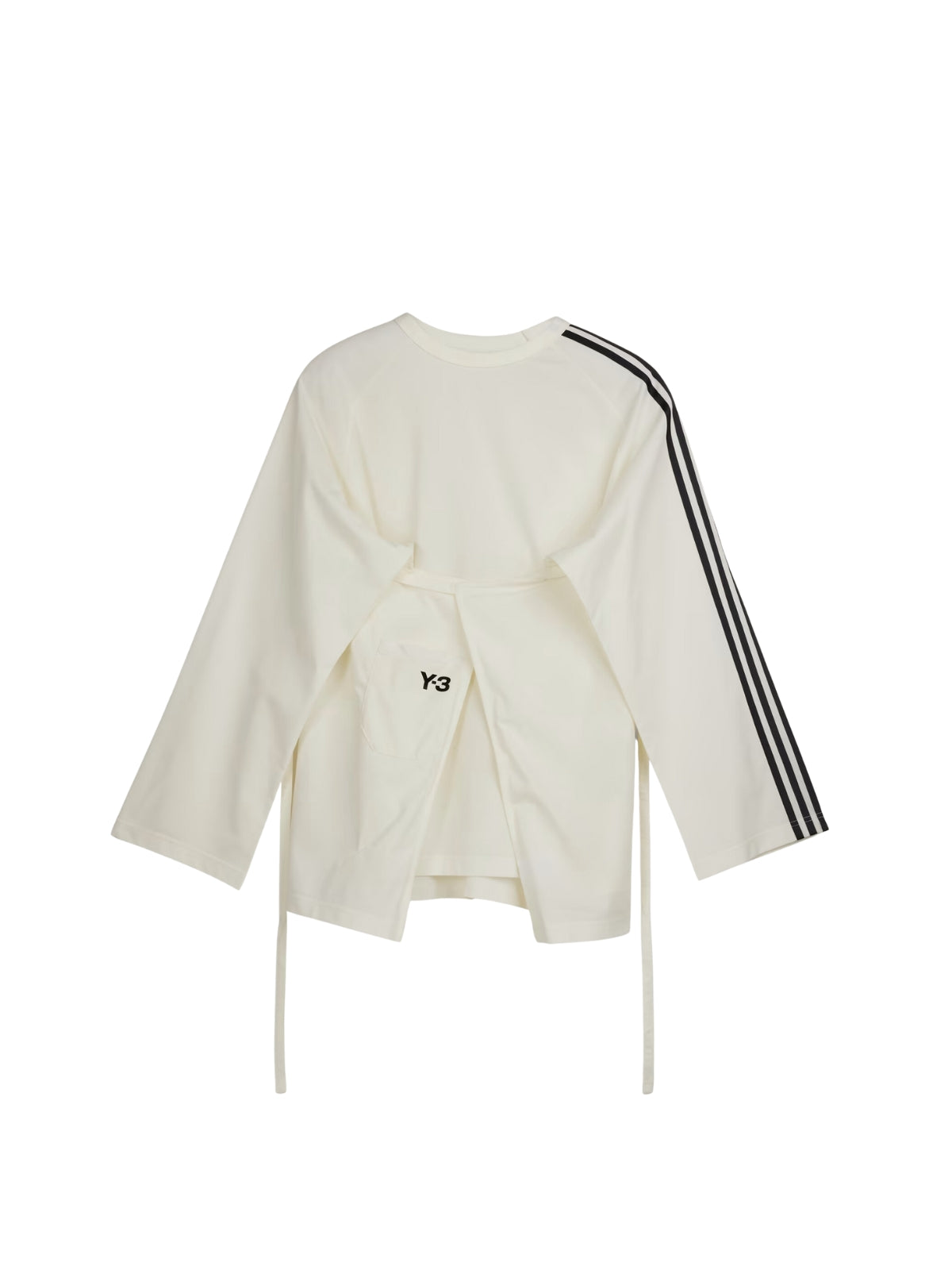 Y-3 T-Shirt Ladies L/S Closure Off-White