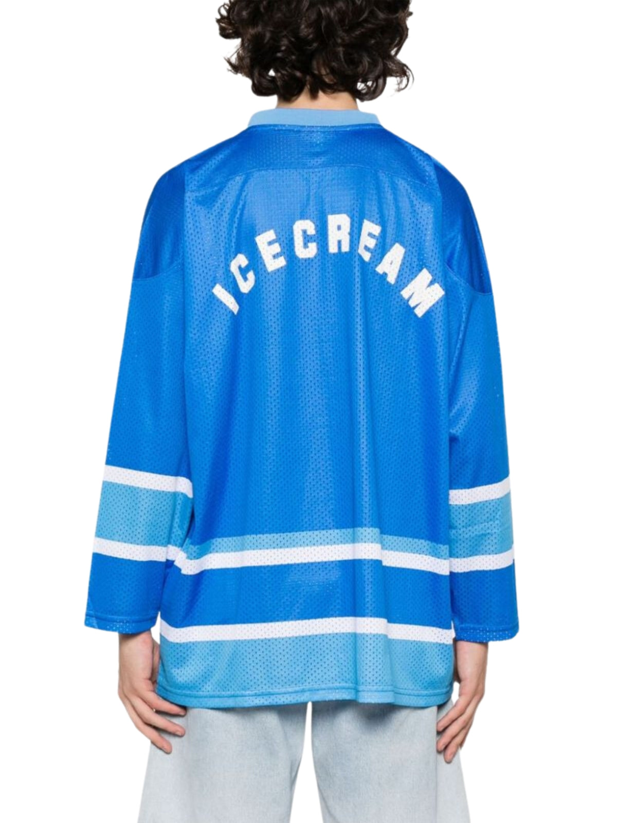 Ice-Cream Sweater Logo Blue