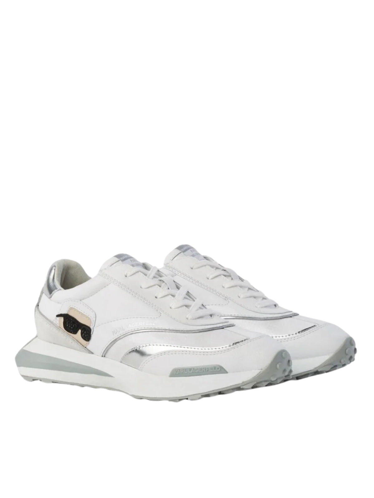 Karl Lagerfeld Ladies Sneaker Zone Nft White