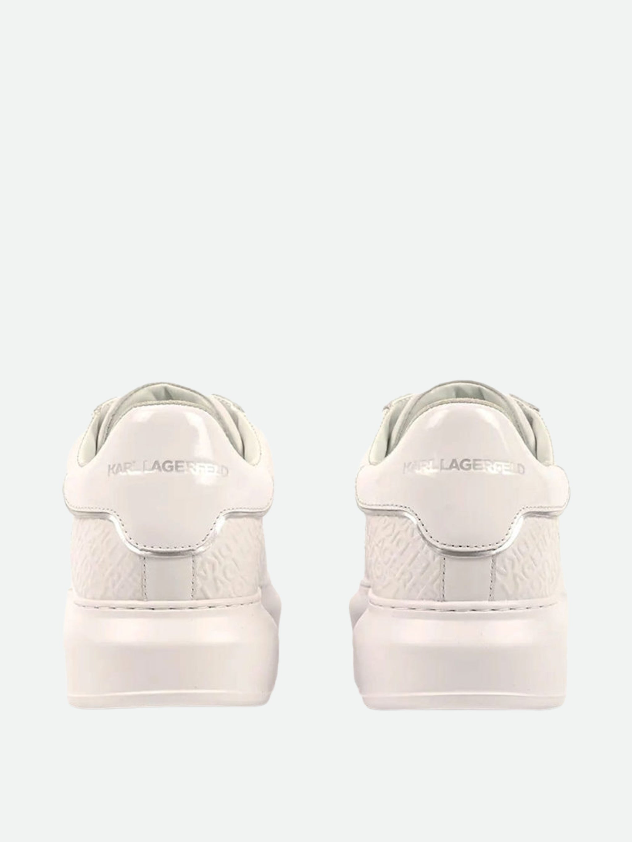 Karl Lagerfeld Sneaker Kapri Kl560 Emboss Repeat Lo Lace White