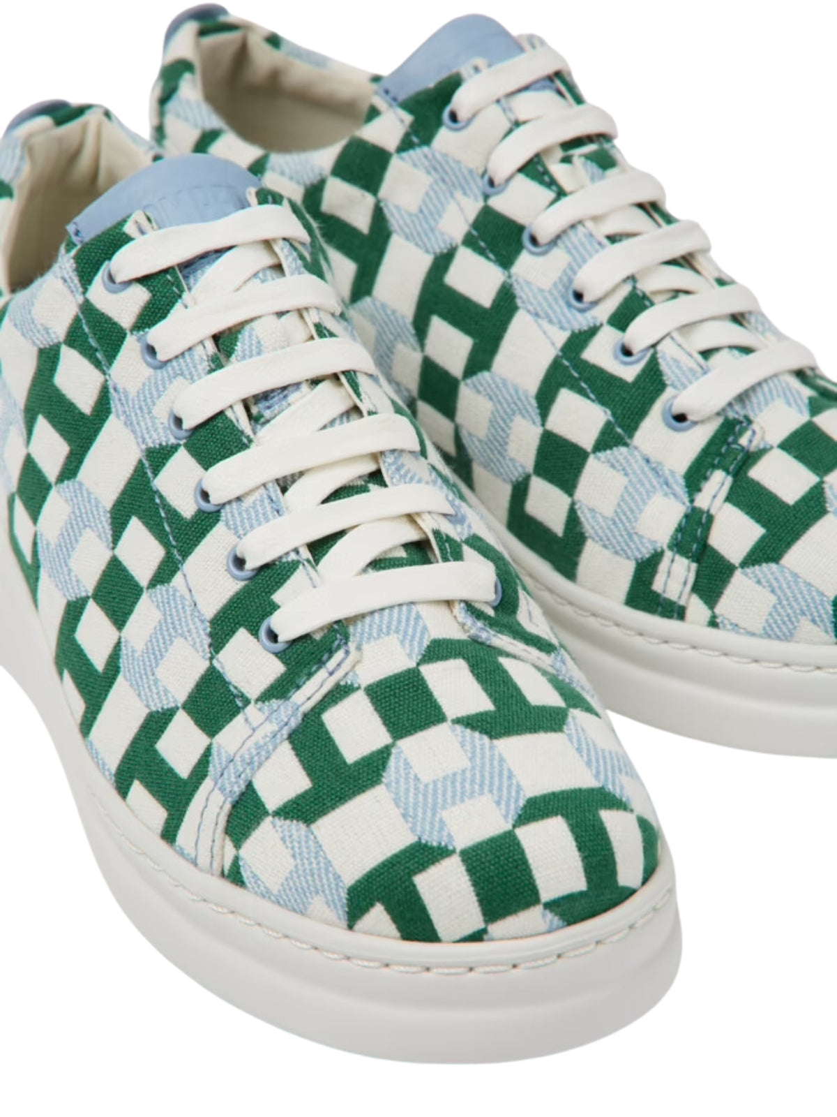 Camper Ladies Sneaker Abba Mentaco-Capfico Green-Blue-White