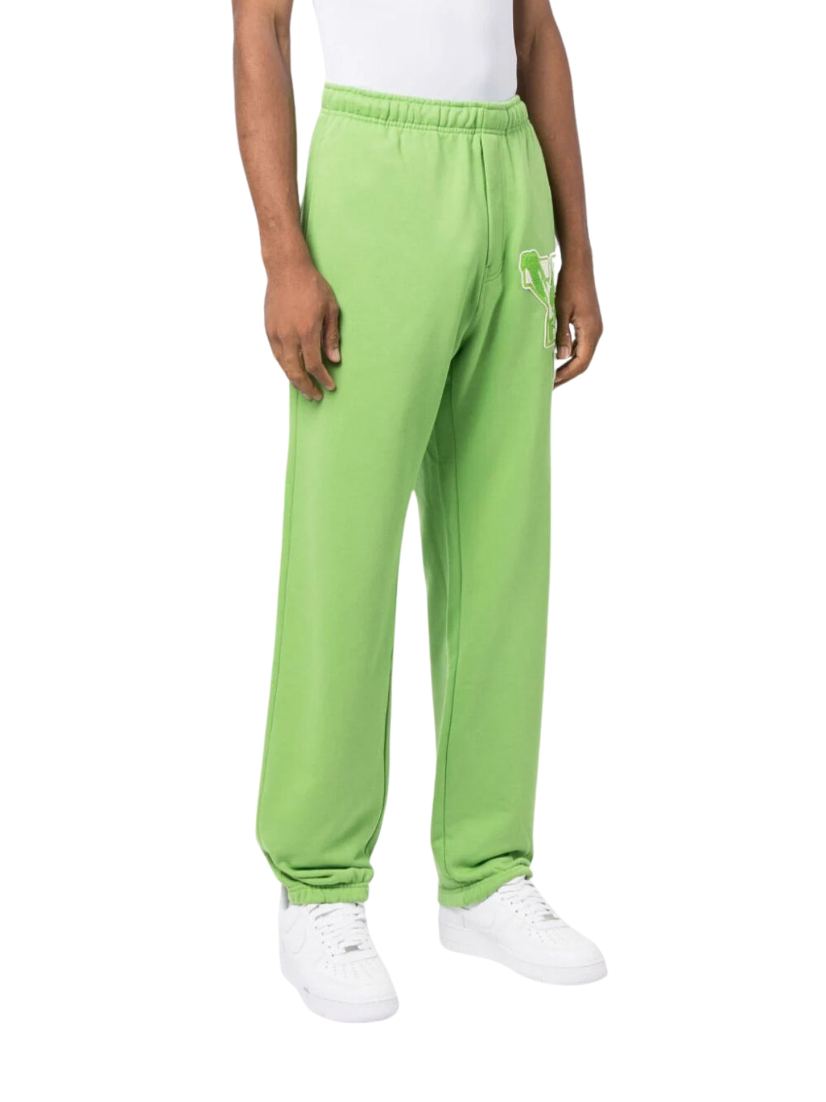 Y-3 Track Pants Logo Green