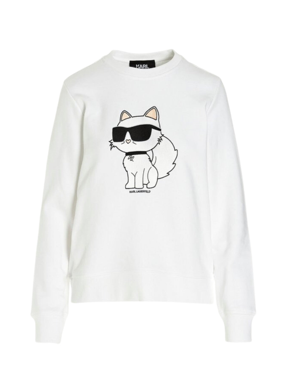 Karl Lagerfeld Sweater Iconic White