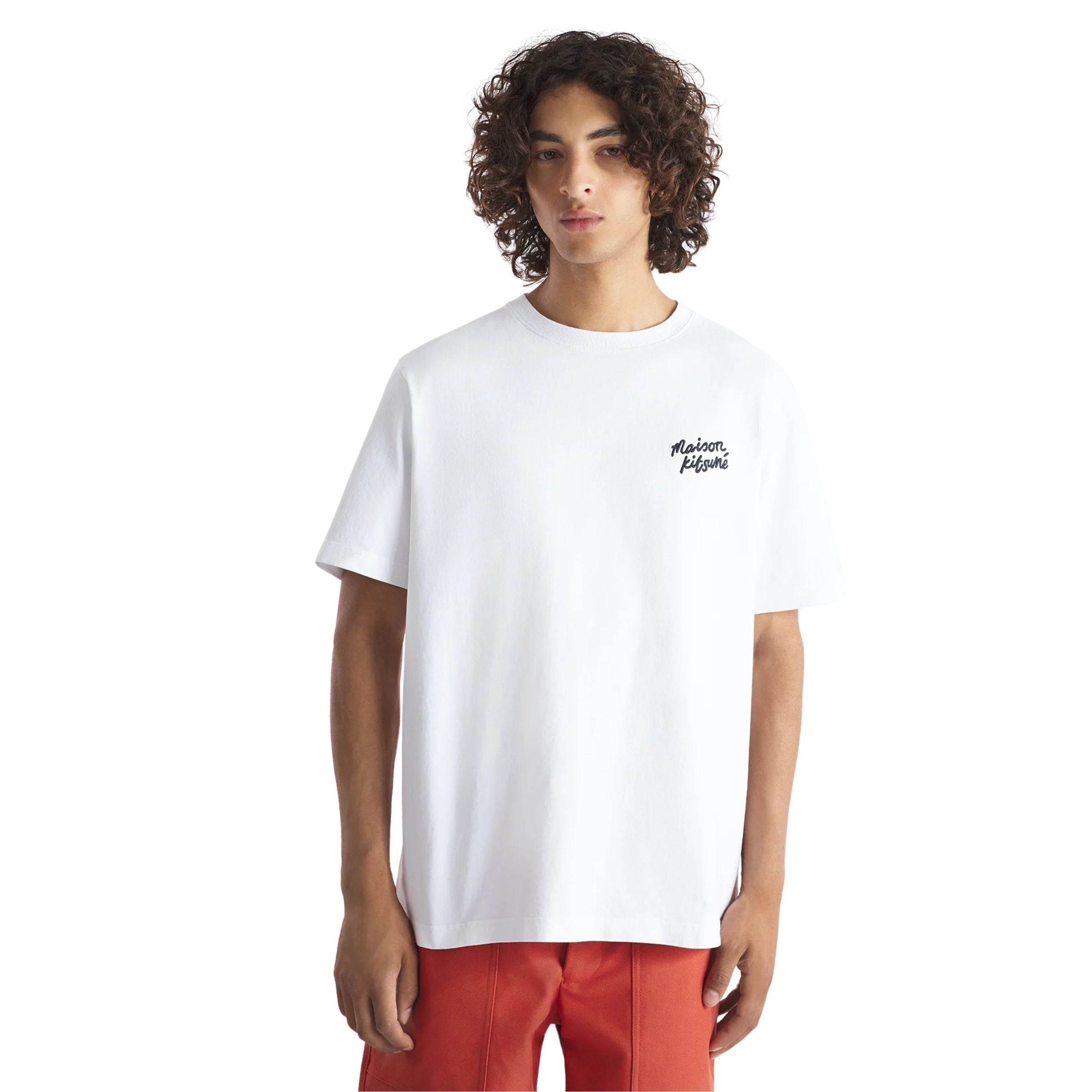 Maison Kitsune T-Shirt Logo White