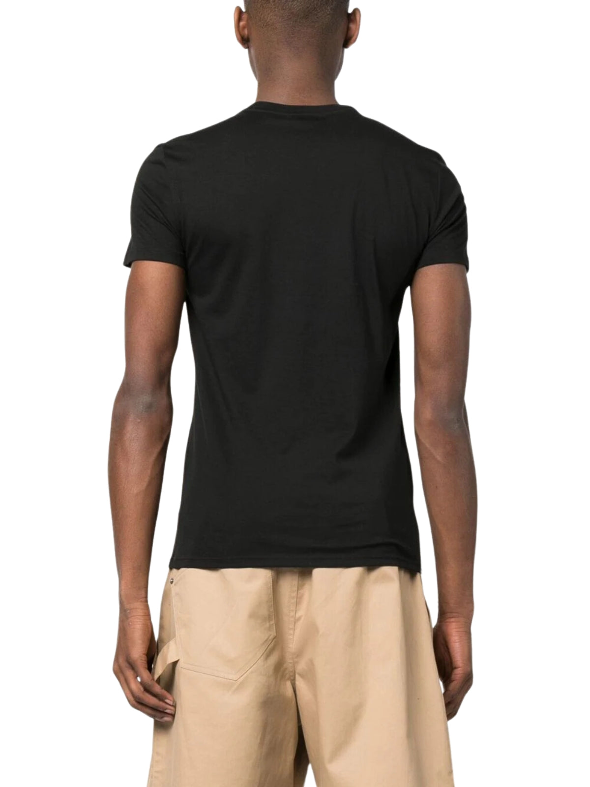 Comme Des Garcons T-Shirt Lacoste Asymetrical Black