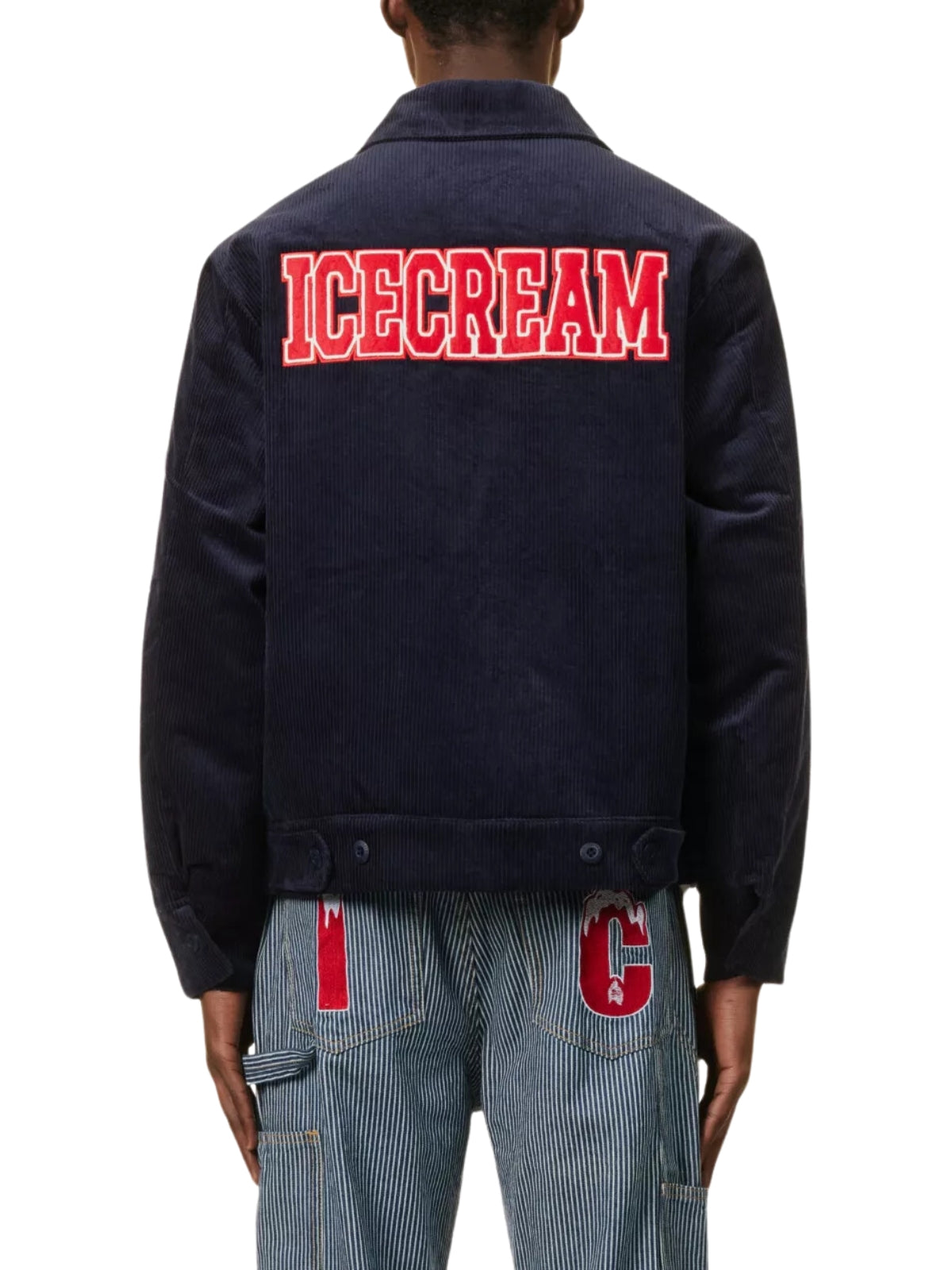 Ice-Cream Jacket Corduroy Work Navy