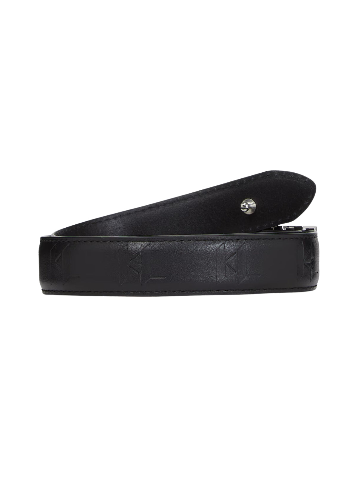 Karl Lagerfeld Belt Logo Black