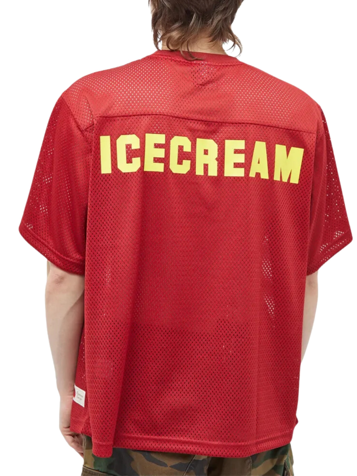 Ice-Cream T-Shirt Mesh Football Red