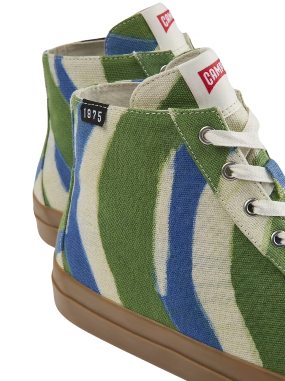 Camper Sneaker Baba Stripes Pomo-Lirio Green-White