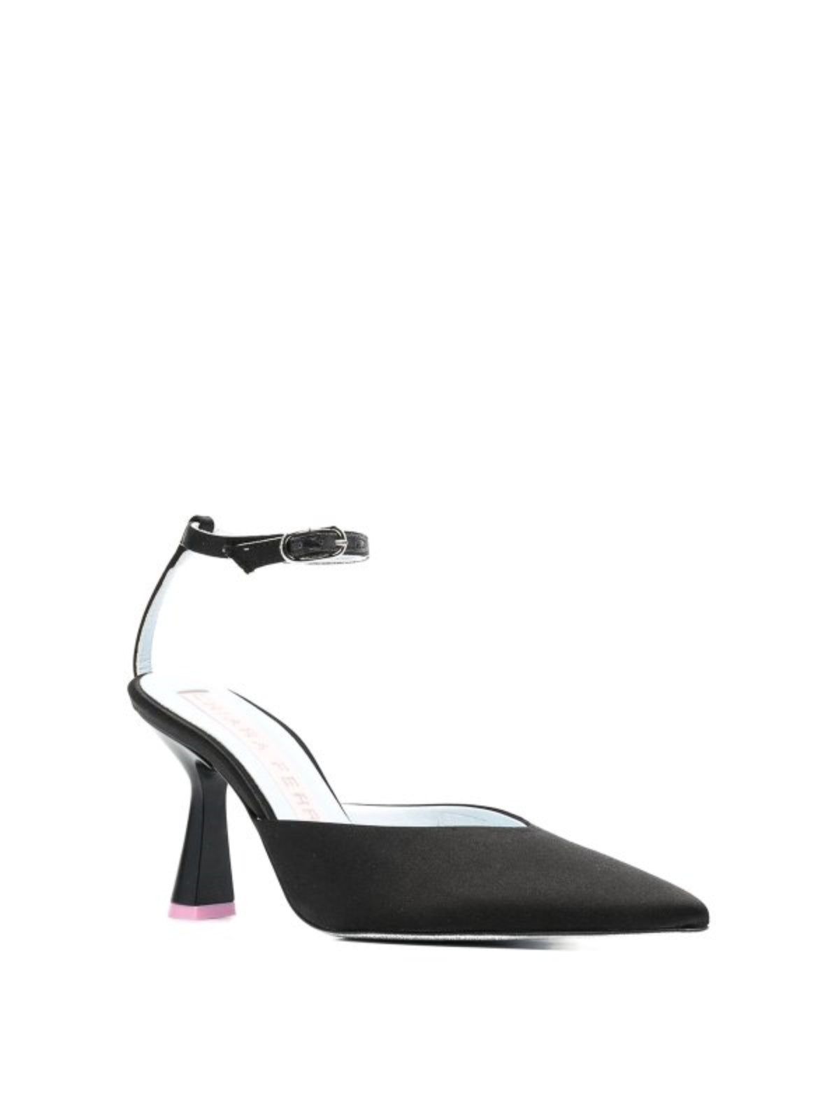 Chiara Ferragni Heel Decollete Satin Black