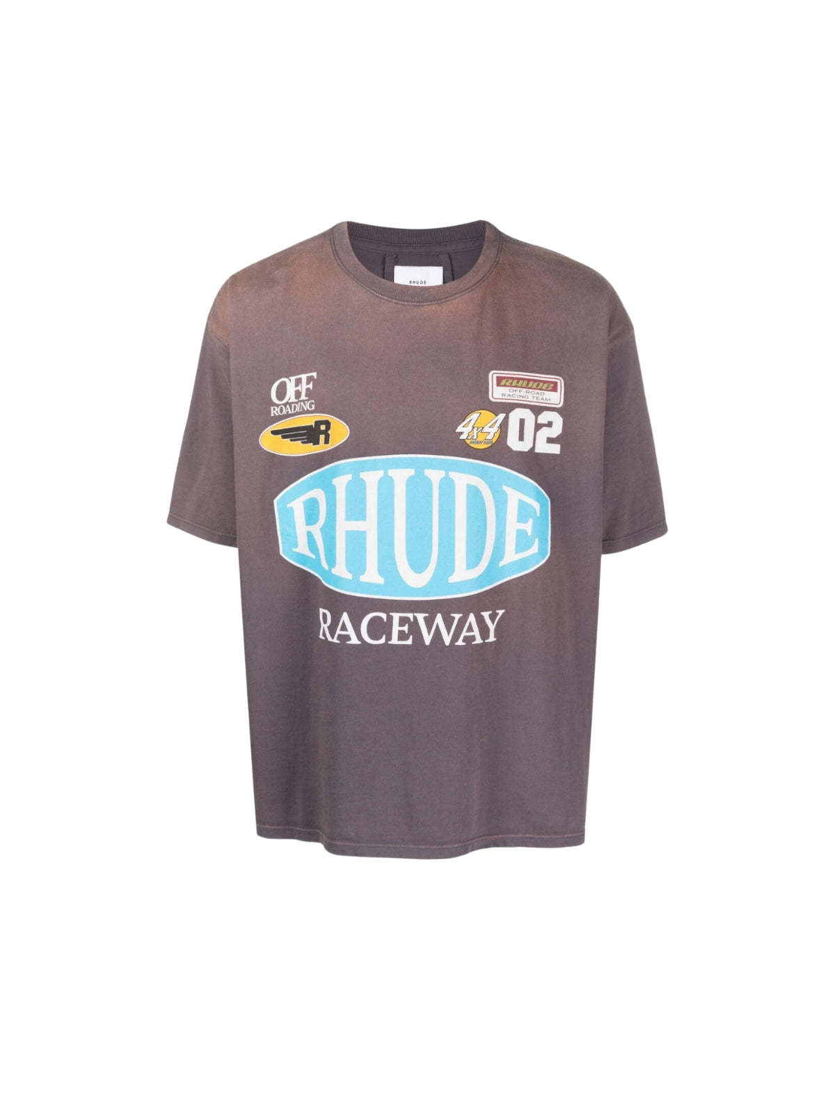 Rhude T-Shirt Raceway Vintage Grey