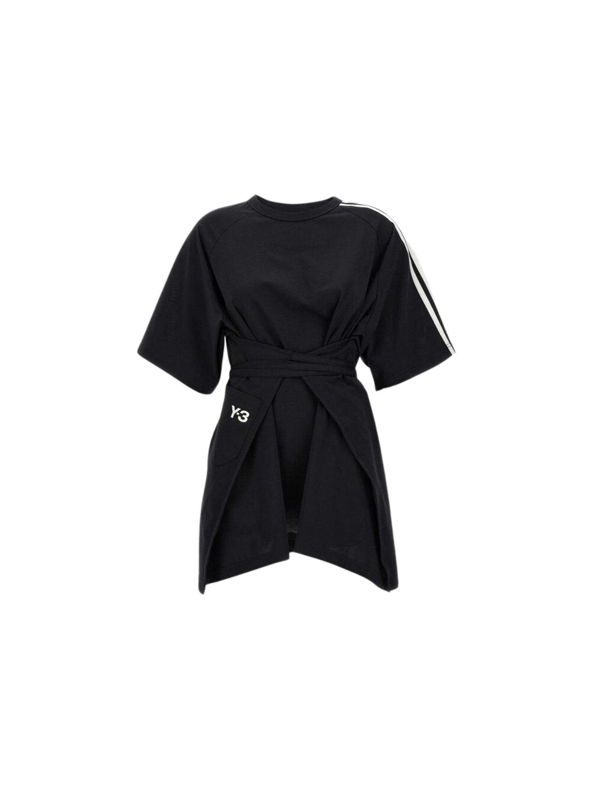 Y-3 T-Shirt Ladies Design Closure Black