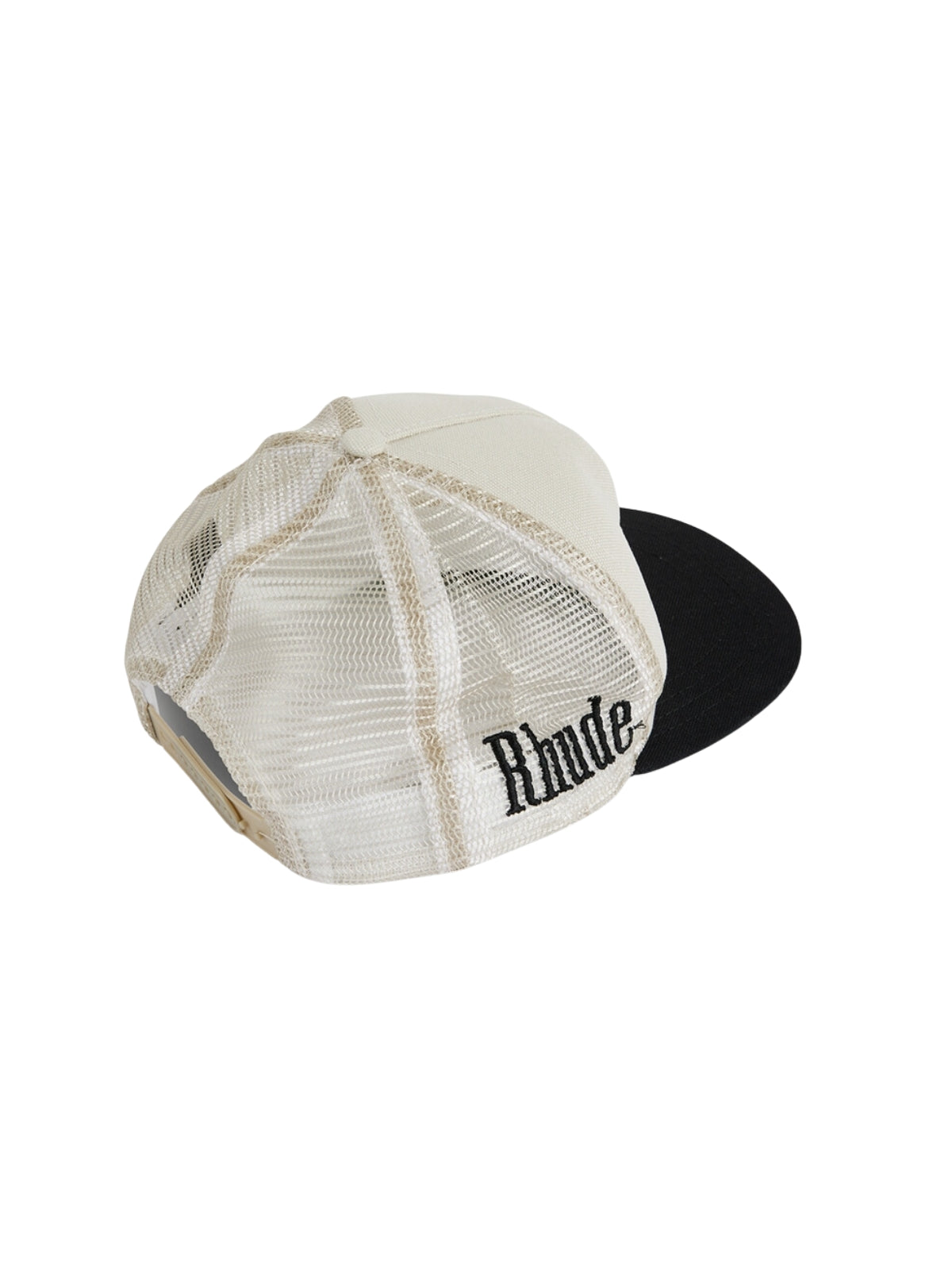 Rhude Cap Triple R Trucker White-Black