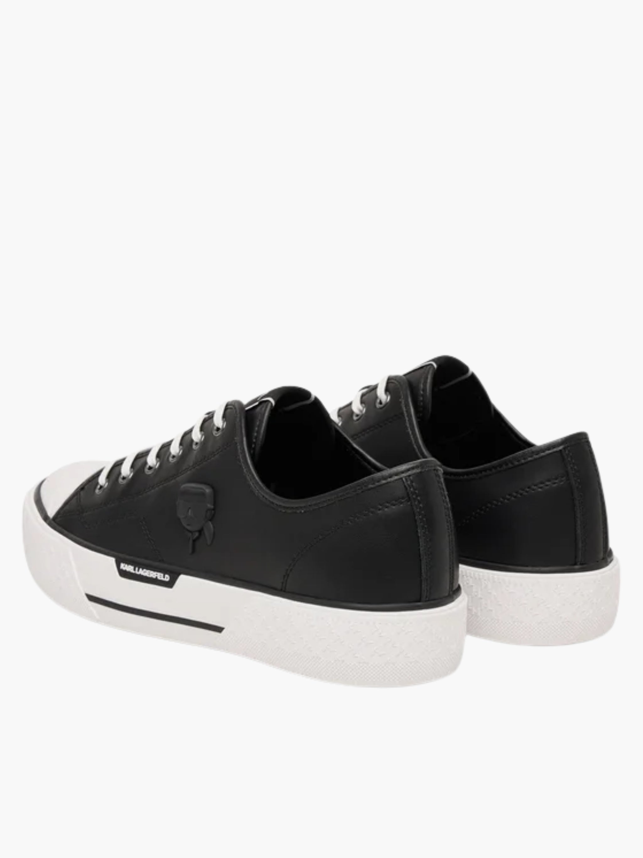 Karl Lagerfeld Sneaker  KL585 Kampus Max Iii Nft Relief Lo Lace Black Lthr
