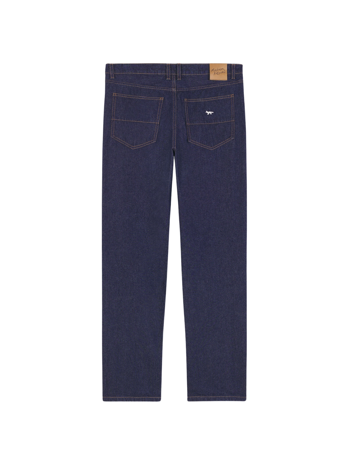 Maison Kitsune Jeans Straight Denim Indigo