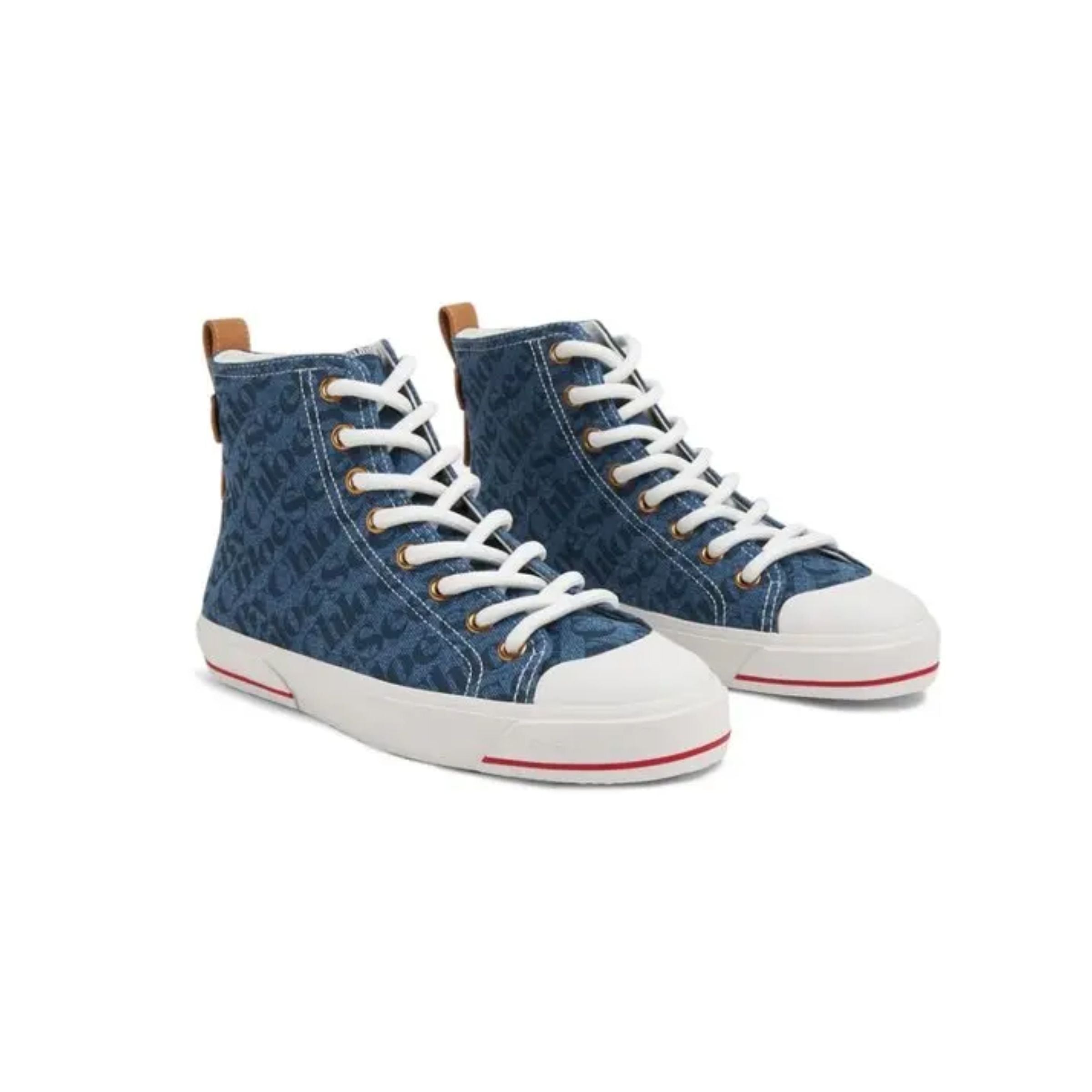 Seee By Chloe Sneaker Fabric Logo Blue