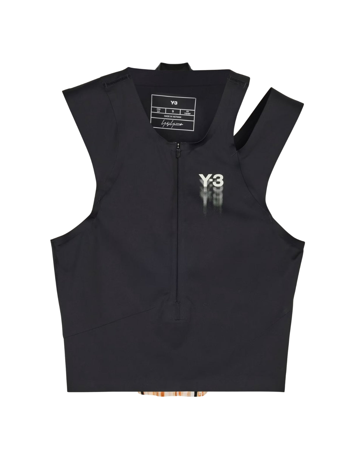 Y-3 Tank Ladies Run Black