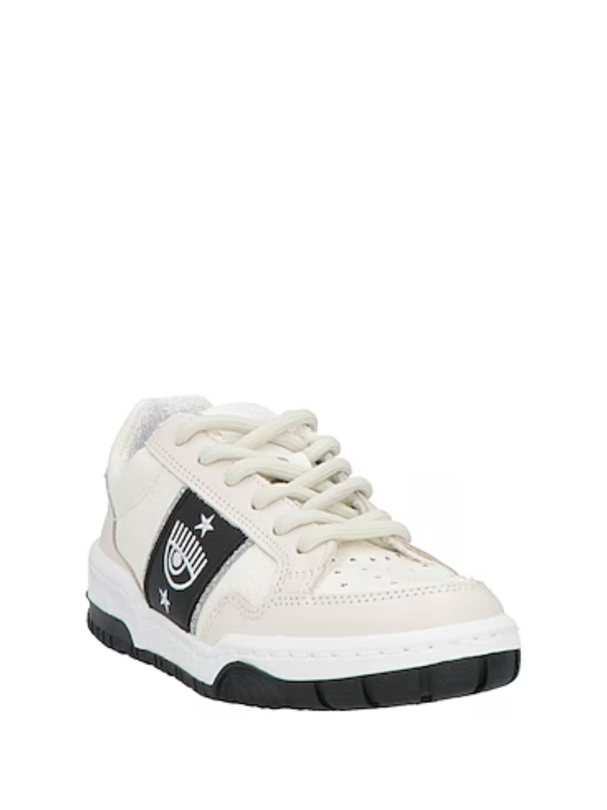 Chiara Ferragni Sneaker Big Lace White-Black