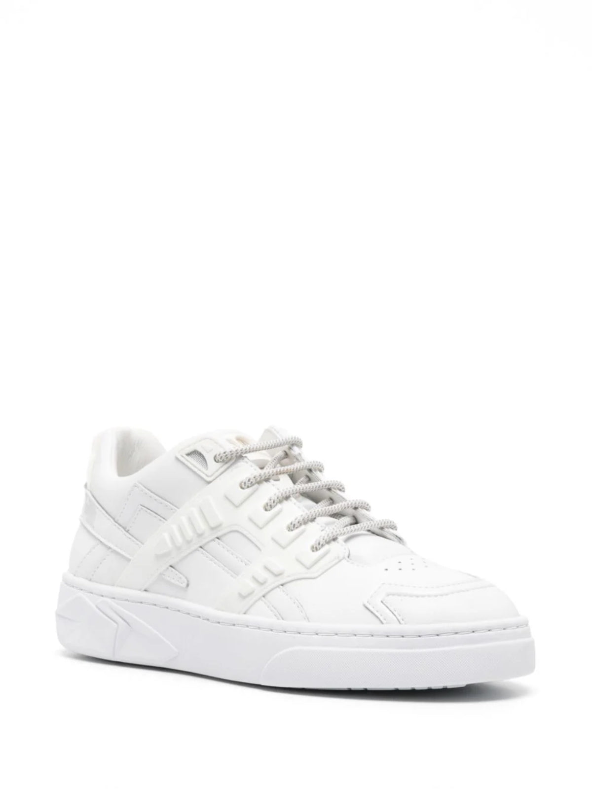 Hide & Jack Sneaker Low Silverstone White