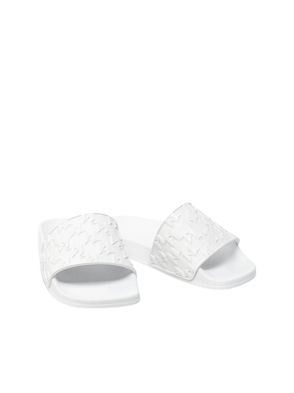 Karl Lagerfeld Slide Monogram White