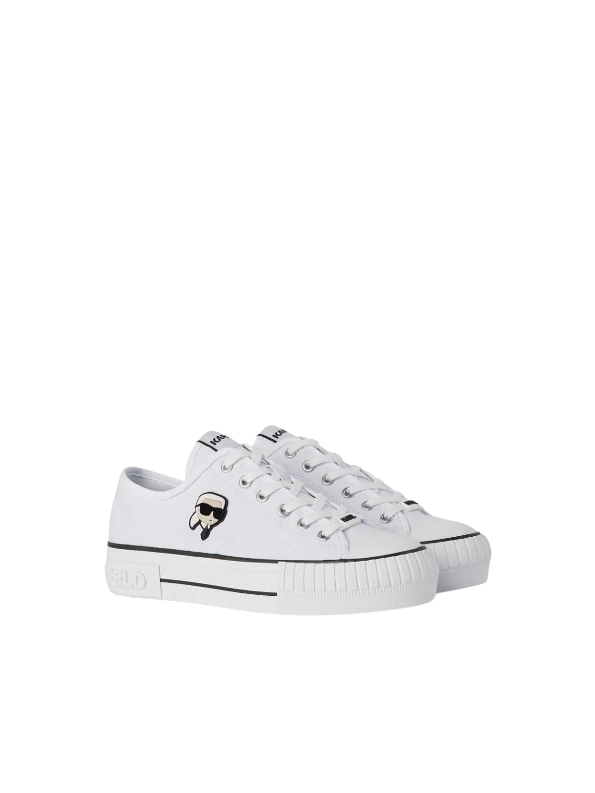 Karl Lagerfeld Sneaker Ladies Kampus Max Nft Patch White