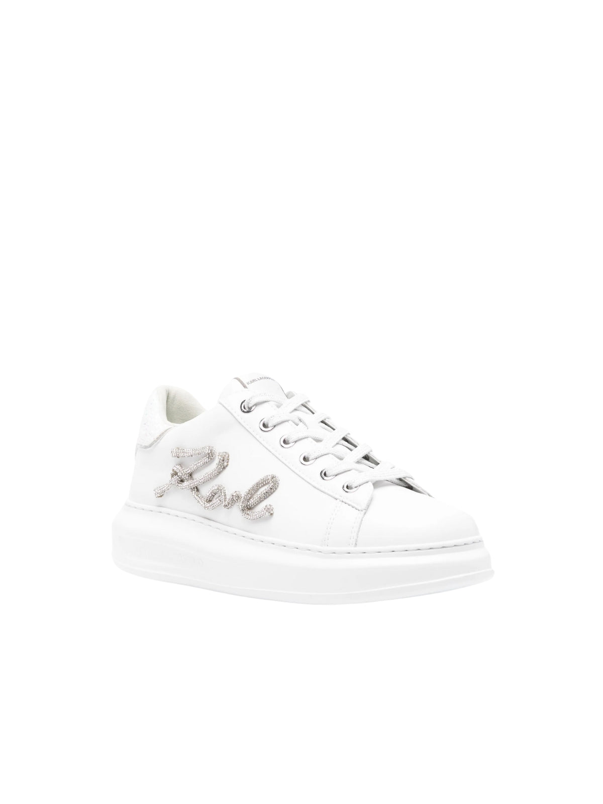 Karl Lagerfeld Sneaker Ladies Signia Rhinestone White-Mono