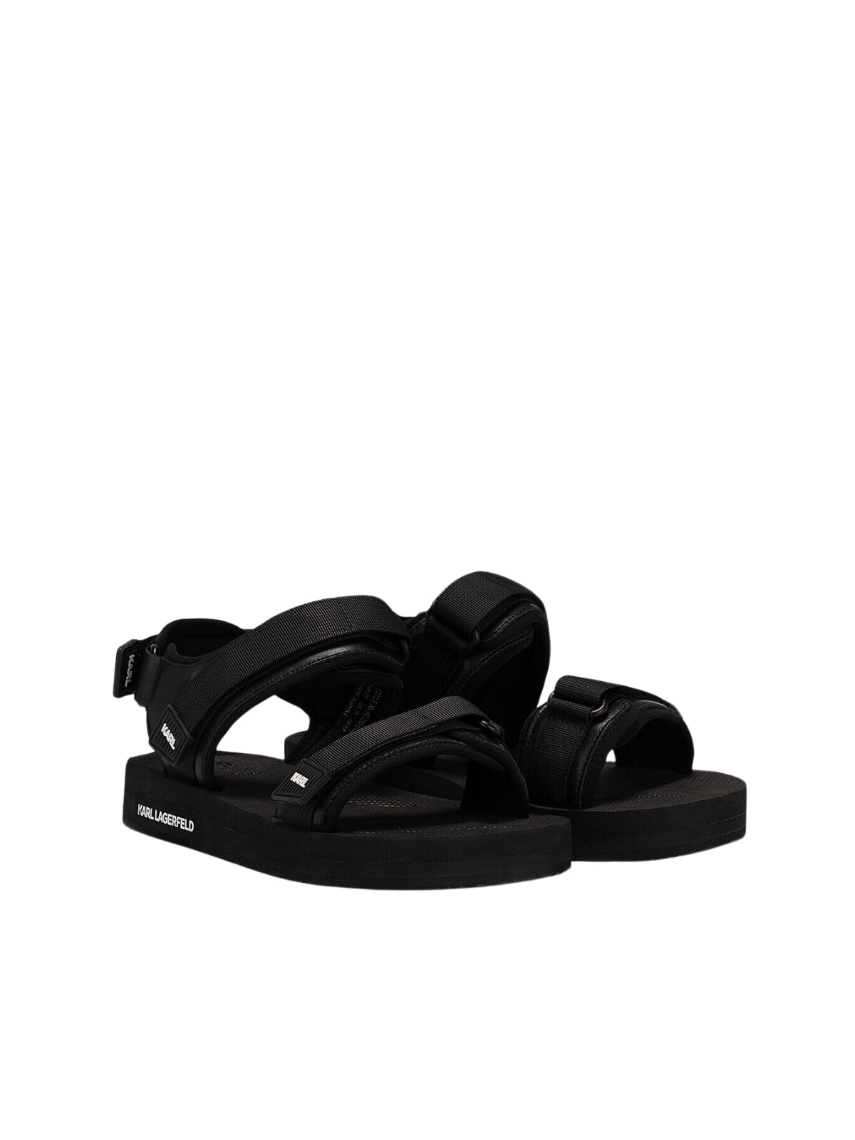 Karl Lagerfeld Sandal Atlantic Double Strap Black